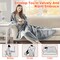 59 Plus 51in Electric Heated Throw Flannel Heated Blanket with 10 Heat Settings Auto off Washable